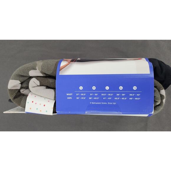 Spanx Assets Camoflage Shaping Leggings Womens Size XL New - Picture 5 of 6